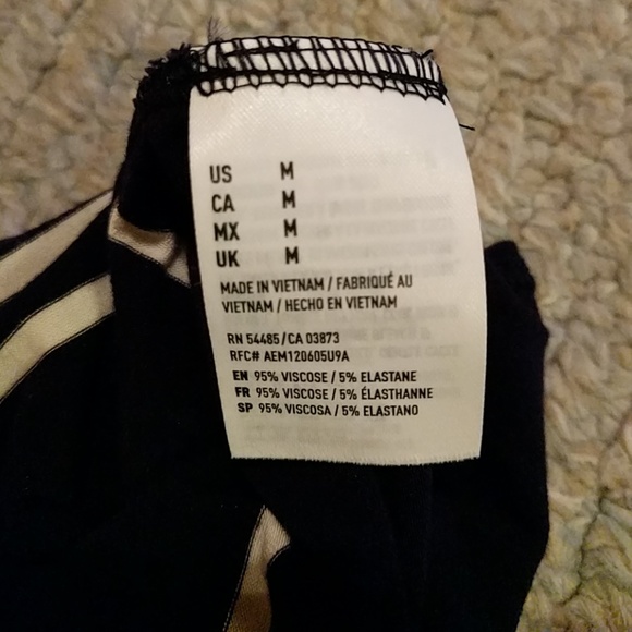 American Eagle Navy and white stiped Tunic - Picture 5 of 6